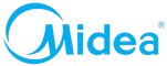 Логотип фирмы Midea в Белорецке